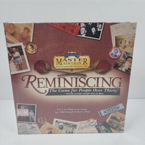 Master Edition Reminiscing Card Board Game 1940's thru 1990's Sealed NIB